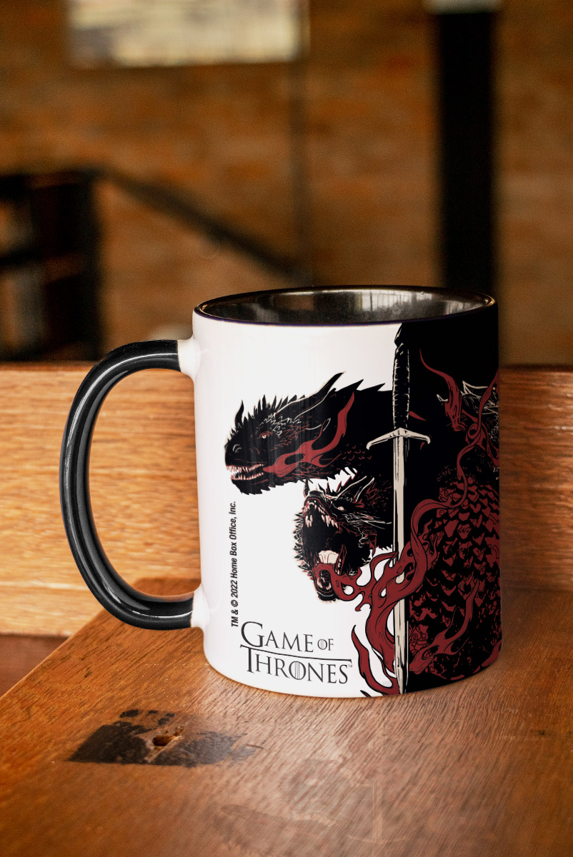 Caneca House Of The Dragon Valyrian Steel