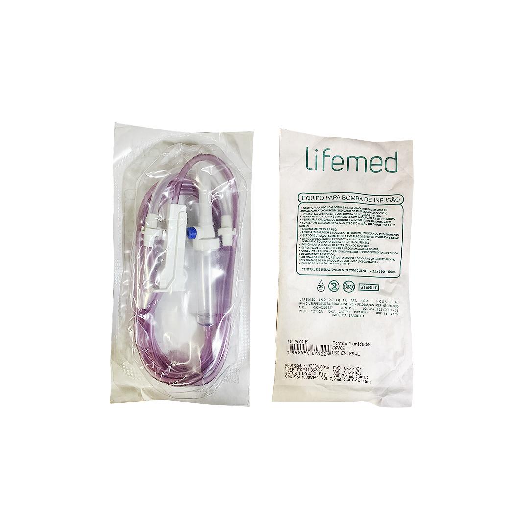 EQUIPO LIFEMED ENTERAL NO LUER LF LINE COD. 10008143