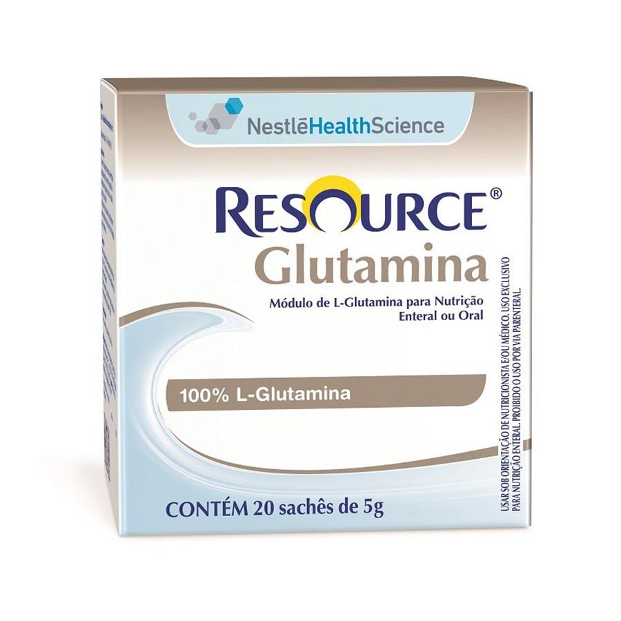 RESOURCE GLUTAMINA CX 20 ENV DE 5GR