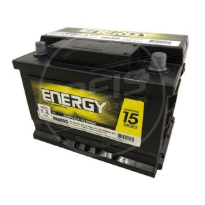 Bateria energy 12V 60A CCA400 polo direito