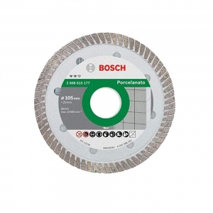 Disco Diamantado Turbo Fino Porcelanato 105mm - Bosch