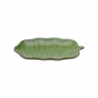 Folha Banana Decorativa Cerâmica Leaf Verde