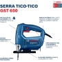 Serra Tico-Tico Bosch GST 650 STD 450W 220V