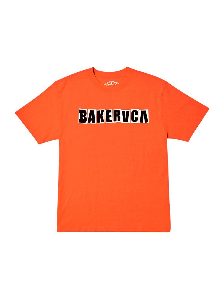 Camiseta Baker X RVCA Ransom Vermelha