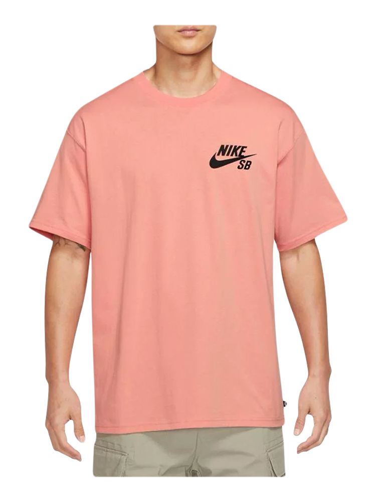 Camiseta Nike SB Logo Chest Salmon