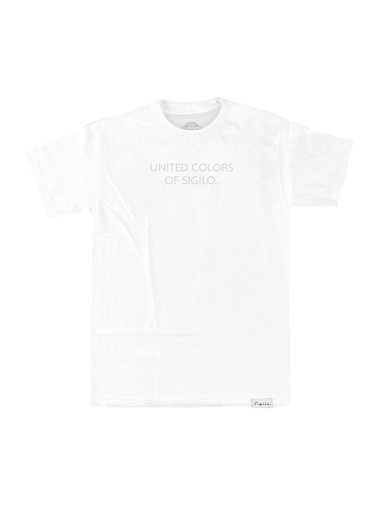 Camiseta Sigilo Color Icon Branca