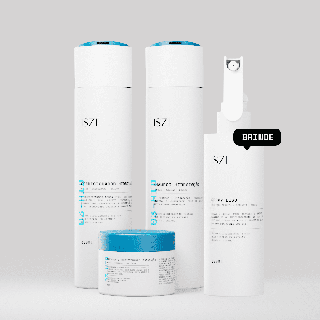 Kit Hidratação Essencial + Spray Liso