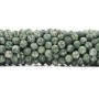 Jaspe Verde Mesclado Fio com Esferas de 8mm - F177