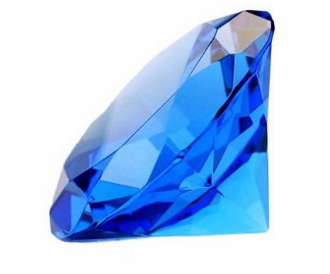 Diamante de Cristal Luminnous 58mm - 01 peça - CL056 - ArtStones