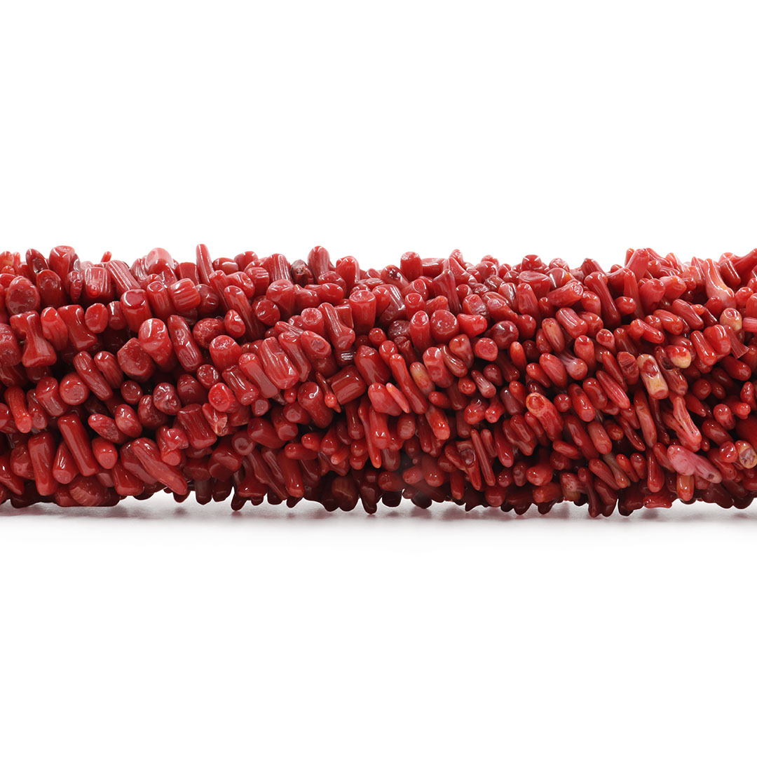Fio de Coral Galho Vermelho Natural - F689