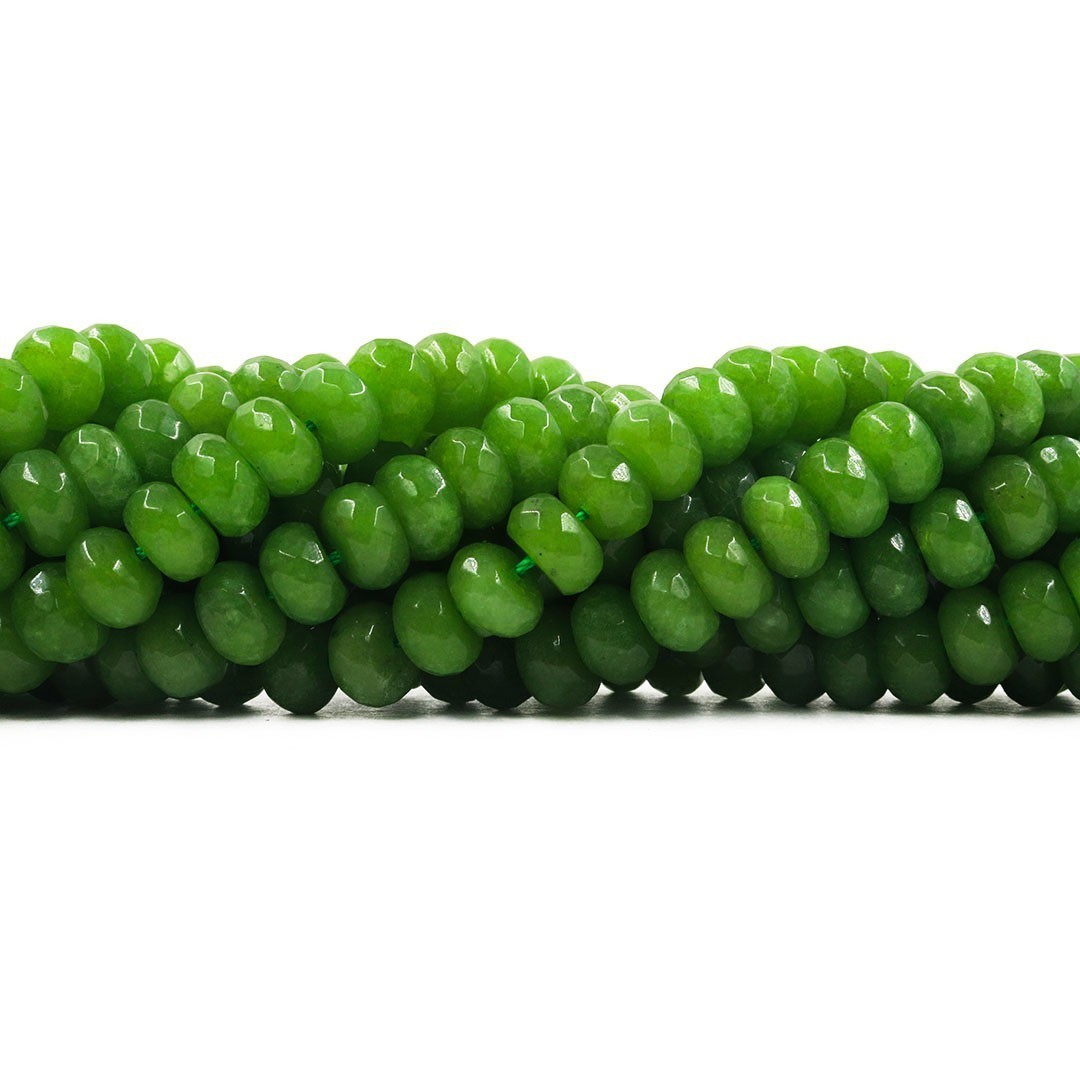 Jade Verde Briolet de 12mm Facetado - F000 - ArtStones